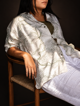 Olive Trail- Half Sleeve Lyocell Shirt