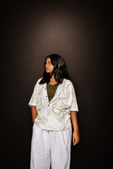 Olive Trail- Half Sleeve Lyocell Shirt