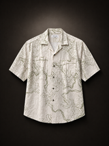 Olive Trail- Half Sleeve Lyocell Shirt