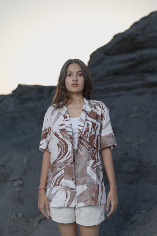 Terra Flow- Half Sleeve Lyocell Shirt